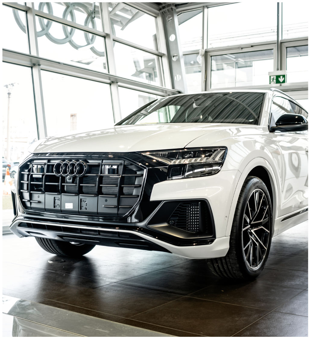 Audi with car window tint installed in Saint Paul Park